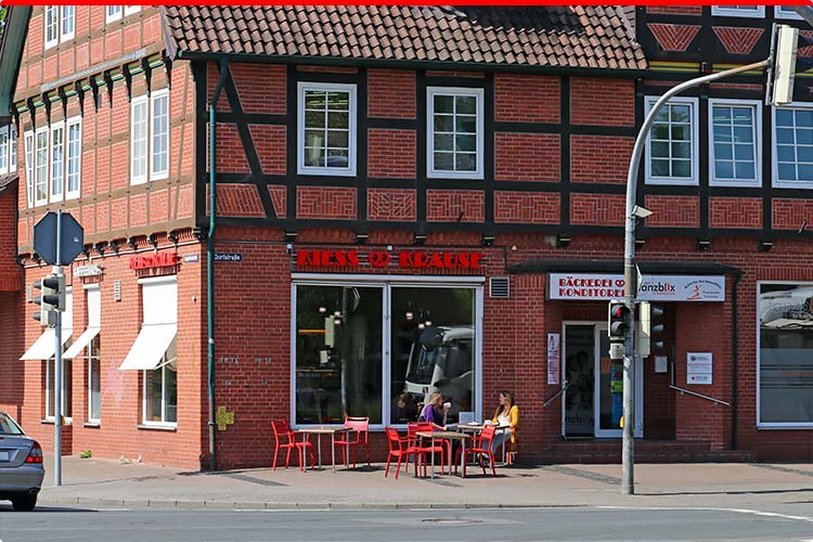 Bäcker / Café / Kaffeehaus Kiess & Krause, Filialen Celle